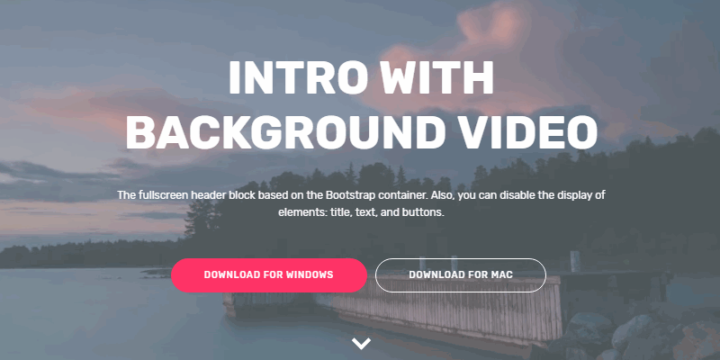 Developing free video website