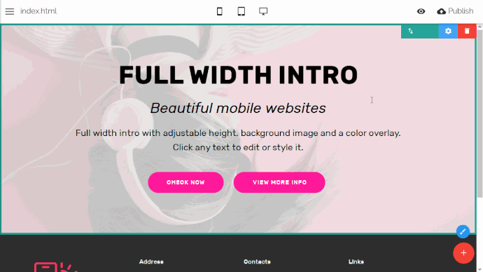 How to build a web site using html and css